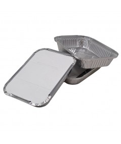 ALUMINIUM CONTAINERS WITH LIDS_SINGLE-PORTION FOOD CONTAINERS