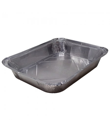 ALUMINIUM CONTAINERS WITH LIDS_8-PORTION FOOD CONTAINERS