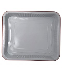 ALUMINIUM CONTAINERS WITH TERRACOTTA HANDLES, 12-PORTION, FOR FOOD