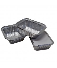 ALUMINIUM CONTAINERS WITH LIDS_SINGLE-PORTION FOOD CONTAINERS