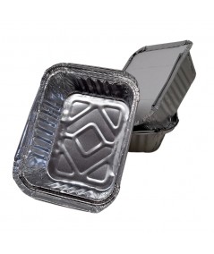 ALUMINIUM CONTAINERS WITH LIDS_SINGLE-PORTION FOOD CONTAINERS