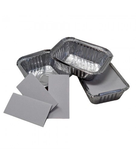 ALUMINIUM CONTAINERS WITH LIDS_SINGLE-PORTION FOOD CONTAINERS