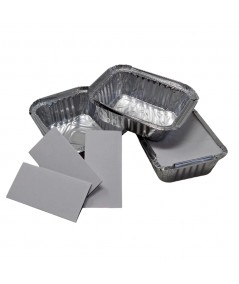 ALUMINIUM CONTAINERS WITH LIDS_SINGLE-PORTION FOOD CONTAINERS