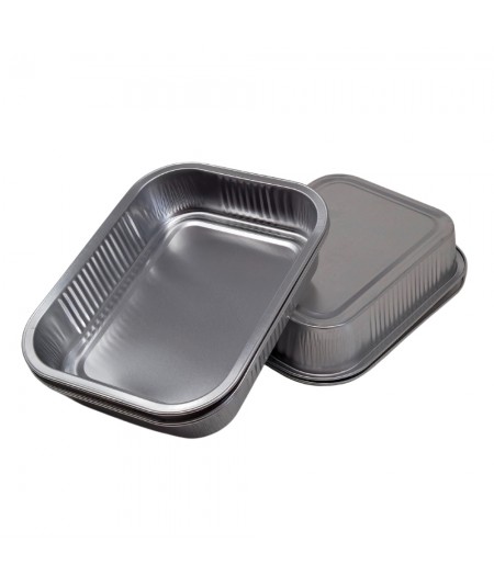 LA TIELLA_SILVER_1-PORTION ALUMINIUM FOOD CONTAINERS