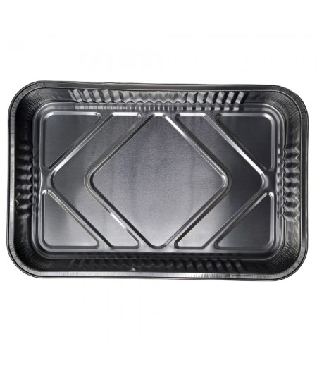 LA TIELLA_SILVER_6-PORTION ALUMINIUM FOOD CONTAINERS