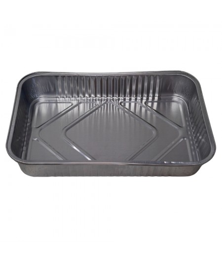 LA TIELLA_SILVER_6-PORTION ALUMINIUM FOOD CONTAINERS