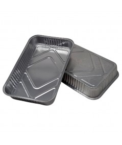 LA TIELLA_SILVER_6-PORTION ALUMINIUM FOOD CONTAINERS