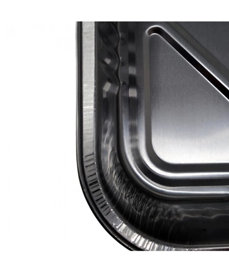 LA TIELLA_SILVER_6-PORTION ALUMINIUM FOOD CONTAINERS