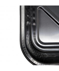 LA TIELLA_SILVER_6-PORTION ALUMINIUM FOOD CONTAINERS