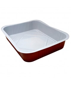 TIELLA TERRACOTTA 8-PORTION ALUMINIUM FOOD CONTAINERS