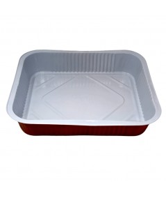 TIELLA TERRACOTTA 8-PORTION ALUMINIUM FOOD CONTAINERS
