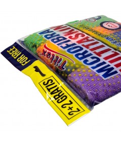 MULTIPURPOSE MICROFIBRE CLOTHS, 4-pack, 32x32, FOR ALL PURPOSES