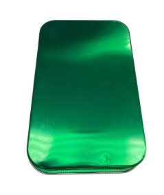 TIELLA GREEN LACQUERED ALUMINIUM FOOD CONTAINERS, 10 PORTIONS