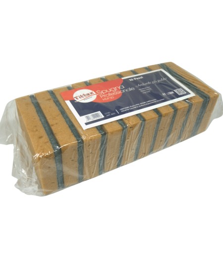 PROF MVF30_10-piece sponges for cleaning work areas
