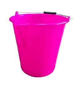 12-litre plastic bucket with spout and handle