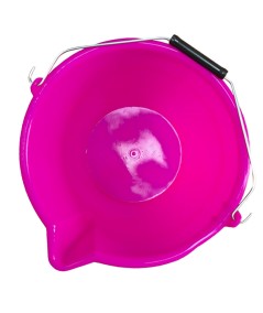 12-litre plastic bucket with spout and handle