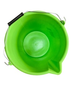 12-litre plastic bucket with spout and handle