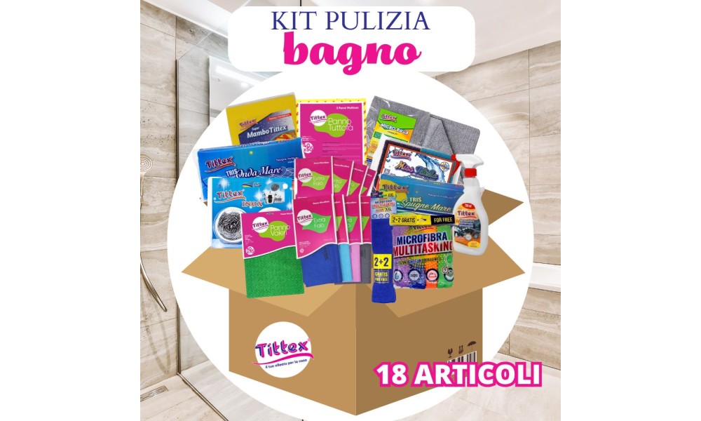Kit pulizia bagno