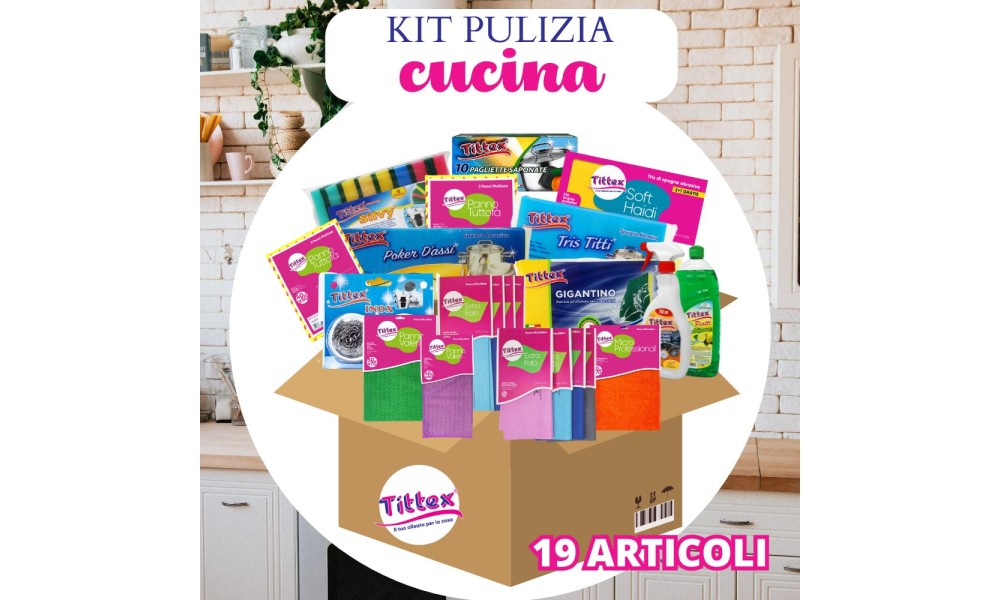 KIT PULIZIA CUCINA