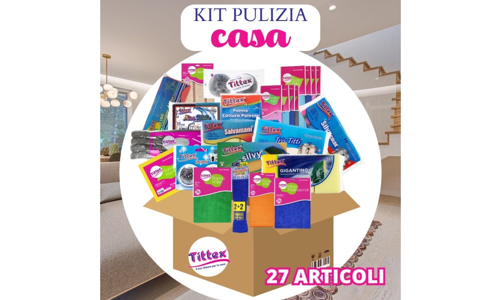 Kit pulizia casa