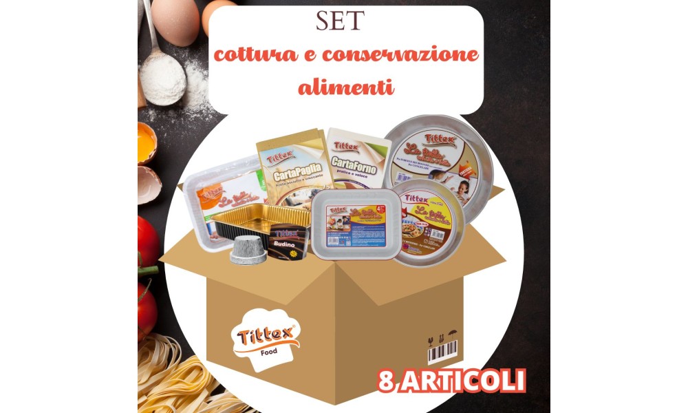 SET COTTURA E CONSERVAZIONE ALIMENTI