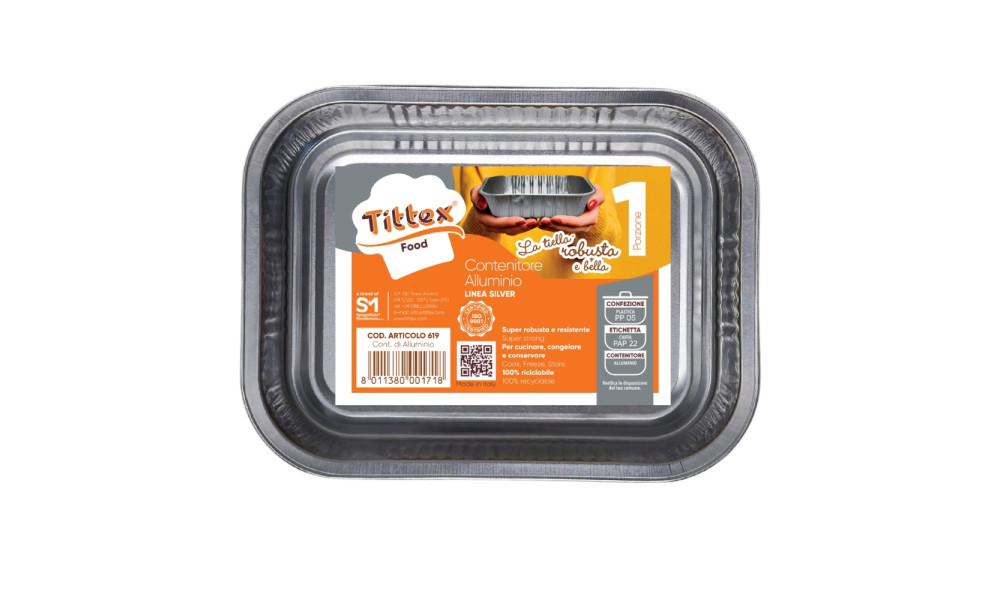 CONT. DI ALLUMINIO LA TIELLA_SILVER_1 PORZ._5 pz