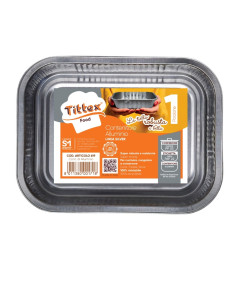 CONT. DI ALLUMINIO LA TIELLA_SILVER_1 PORZ._5 pz