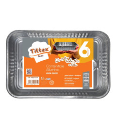 CONT. DI ALLUMINIO LA TIELLA_SILVER_6 PORZ._2 pz