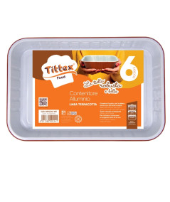 CONT. DI ALLUMINIO LA TIELLA_TERRACOTTA_6 PORZ._2 pz