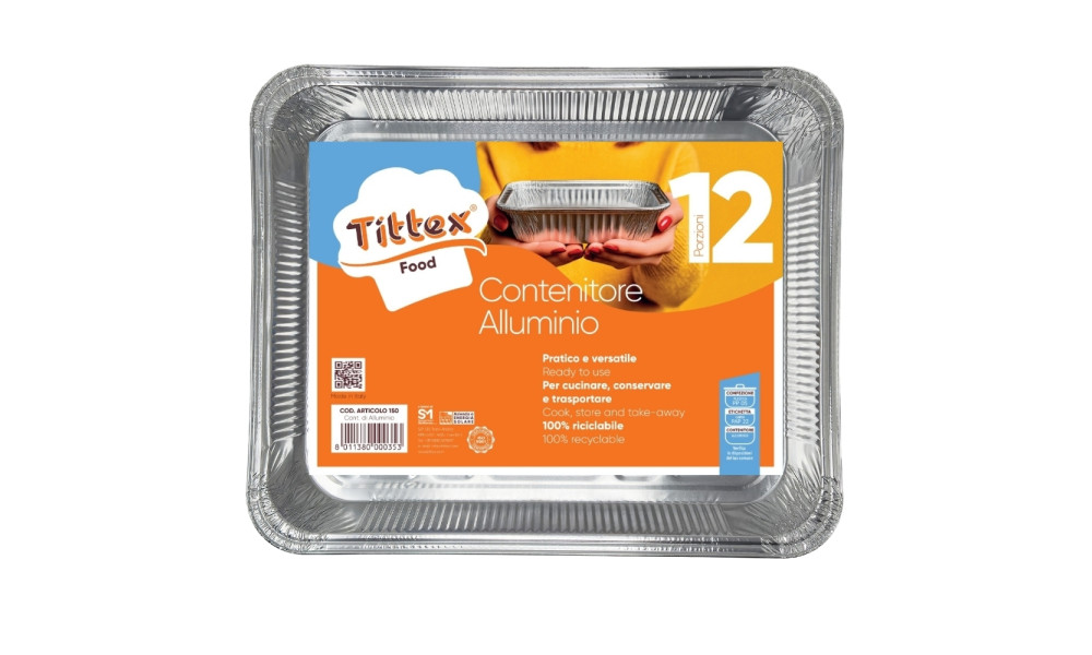 CONT.DI ALLUMINIO_ 12 PORZ._1 pz