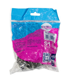 STAINLESS STEEL SCRABBER_40g_bulk PACKAGE FOR REMOVING BUILD-UP