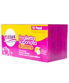 PAGLIETTE SAPONATE_10 pz PER DONARE BRILLANTEZZA ALLE STOVIGLIE