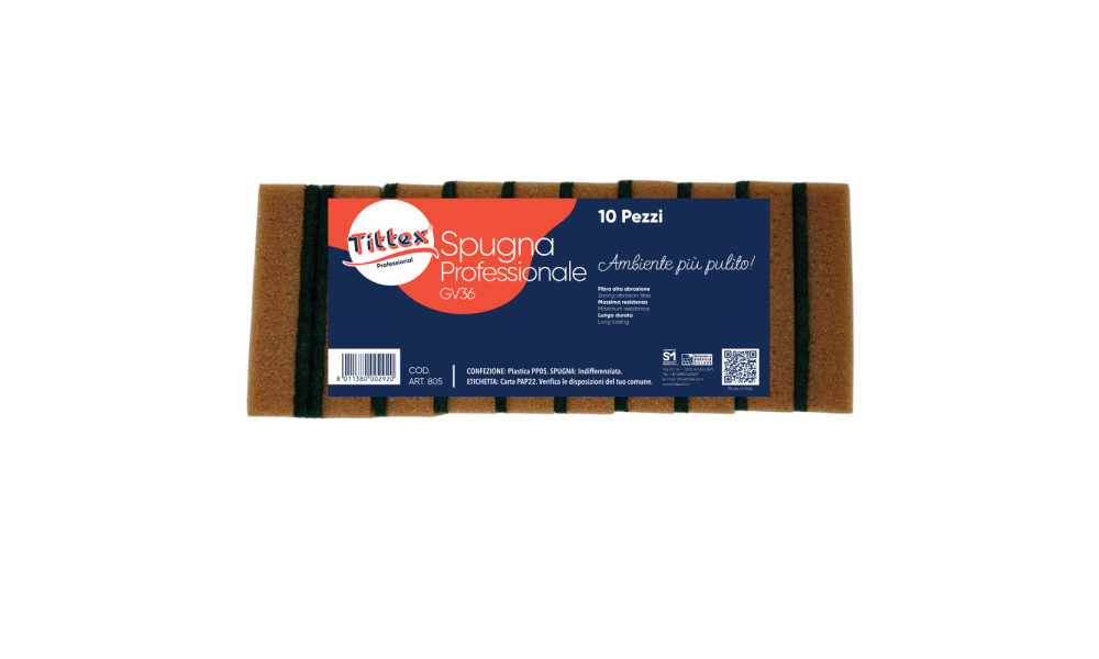 SPUGNE PROF GV36_10 pz