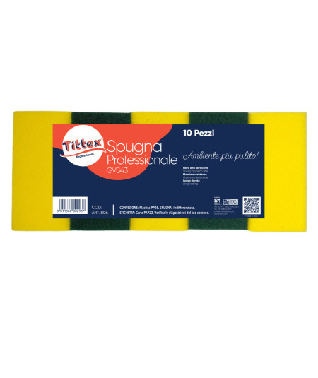 SPUGNE PROF SAGOMATA GVS43_10 pz