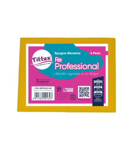 SPUGNE RE-PROFESSIONAL_4 pz