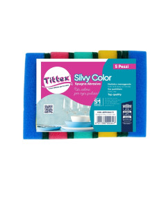 SPUGNE SILVY COLOR_5 pz