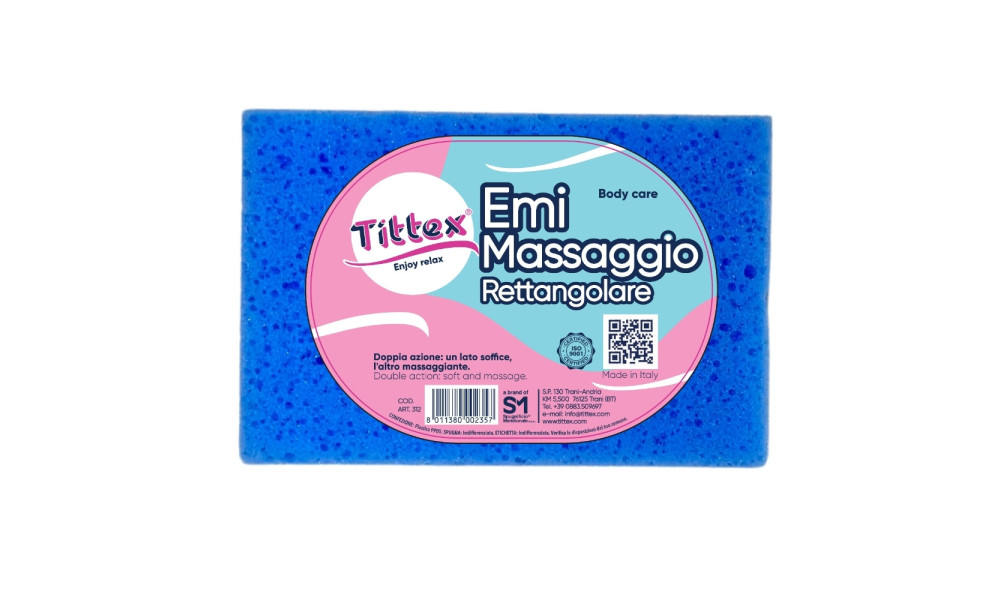 SPUGNA CORPO EMI RETTANGOLARE