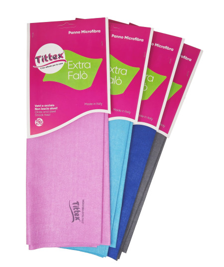 EXTRA FALò MICROFIBRE CLOTH_50X70 FOR GLASS AND STAINLESS STEEL