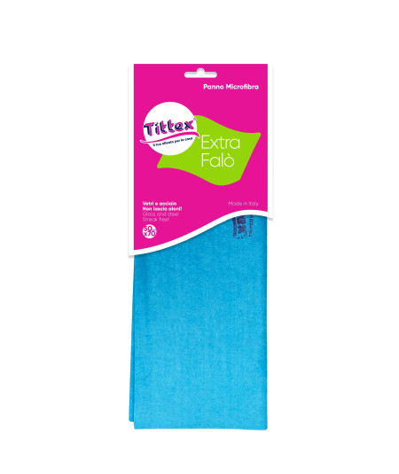 EXTRA FALò MICROFIBRE CLOTH_50X70 FOR GLASS AND STAINLESS STEEL