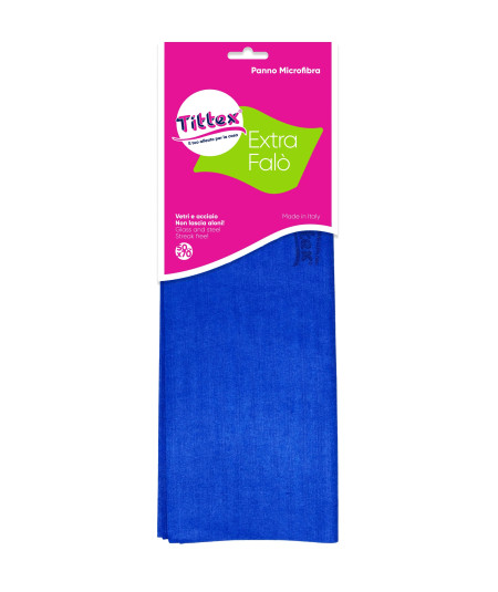 EXTRA FALò MICROFIBRE CLOTH_50X70 FOR GLASS AND STAINLESS STEEL