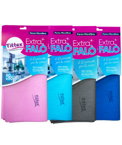 SET 4 PANNI MICROFIBRA EXTRA FALO'_50X50