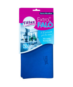 SET 4 PANNI MICROFIBRA EXTRA FALò_50X50 VETRI E ACCIAIO