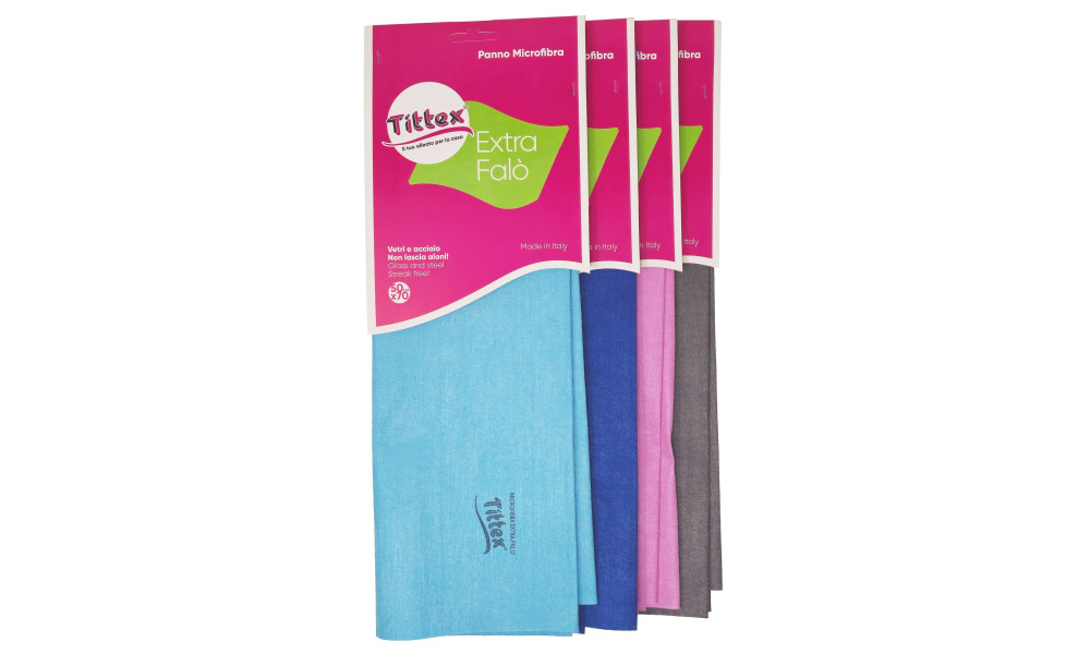 SET 4 PANNI MICROFIBRA EXTRA FALO'_50X70