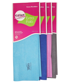SET 4 PANNI MICROFIBRA EXTRA FALO'_50X70