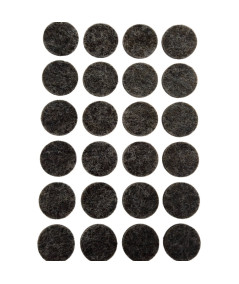 ROUND NON-SLIP FELT PADS, D/20MM