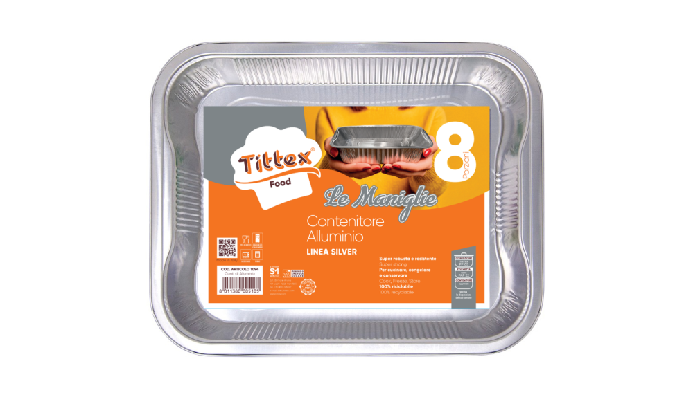 CONT. DI ALLUMINIO LE MANIGLIE_SILVER_8 PORZ._2 pz