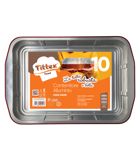 CONT. DI ALLUMINIO LA TIELLA_RAME_10 PORZ._1 pz