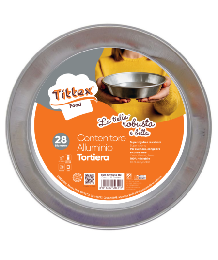 TORTIERA LA TIELLA D/28