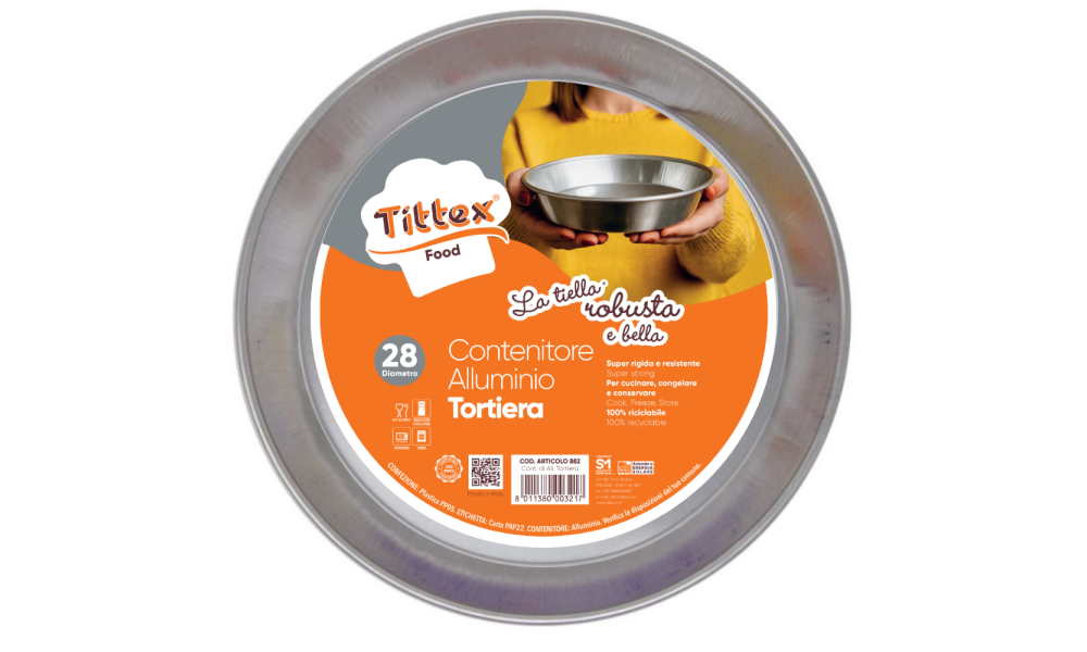 TORTIERA LA TIELLA D/28