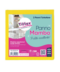 MAMBO CLOTH_2-piece set, thermobonded, suitable for all floor types